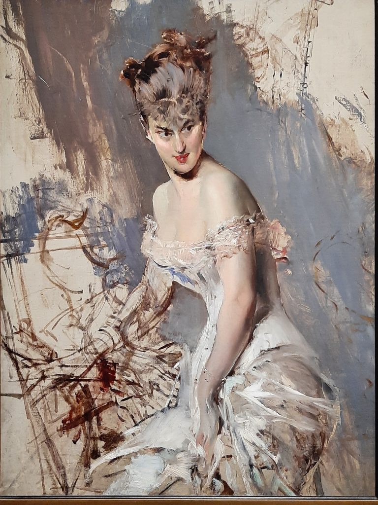 Portrait de l'actrice Alice Regnault, 1884