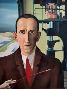 Carl Grossberg, autoportrait, 1928